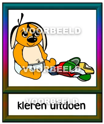 Kleren uitdoen