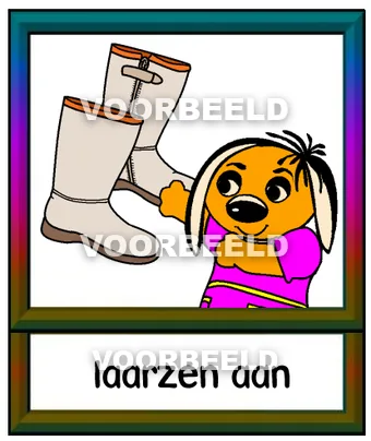 Laarzen aan