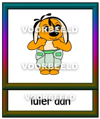 Luier aan