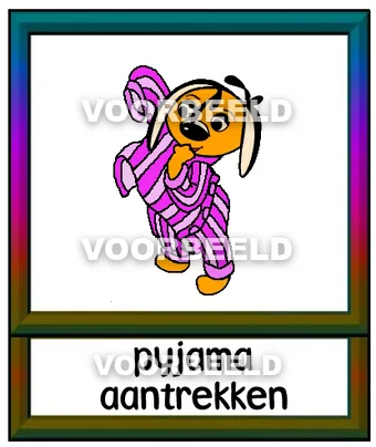 Pyjama aantrekken2