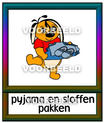 Pyjama en sloffen pakken