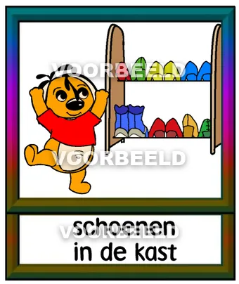 Schoenen in de kast