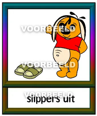 Slippers uit