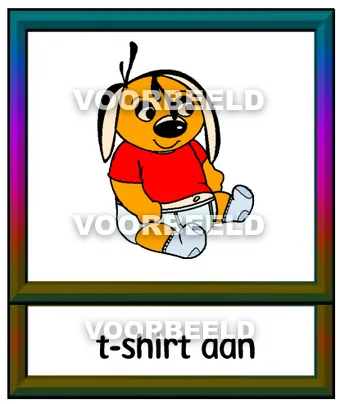 Tshirt aan