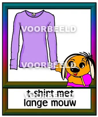 Tshirt met lange mouw