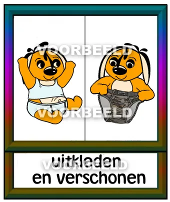Uitkleden en verschonen