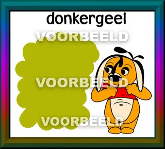 Donkergeel