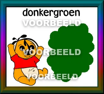 Donkergroen