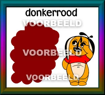 Donkerrood