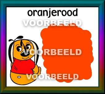 Oranjerood