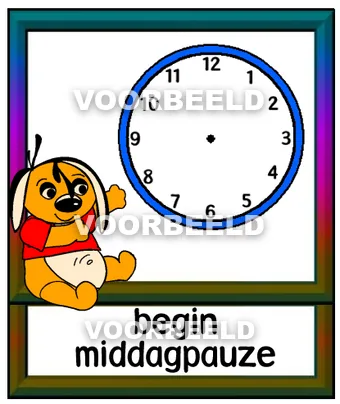 Begin middagpauze