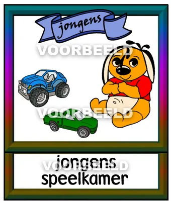 Jongens speelkamer