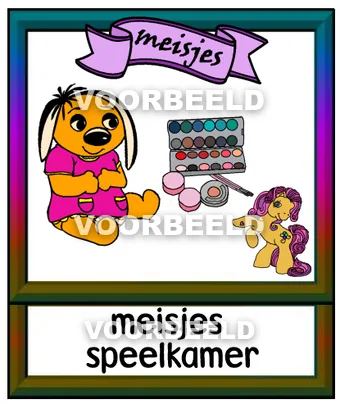 Meisjes speelkamer