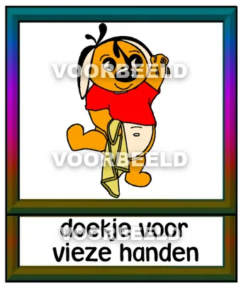 Doekje voor vieze handen
