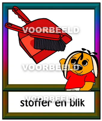 Stoffer en blik
