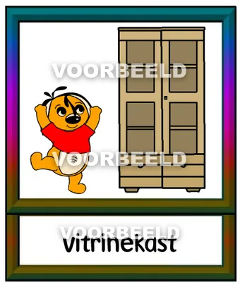 Vitrinekast