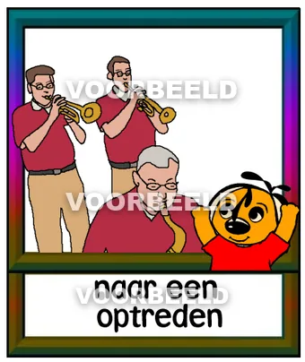 Naar een optreden