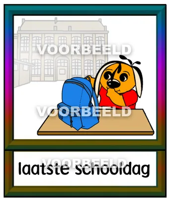 Laatste schooldag