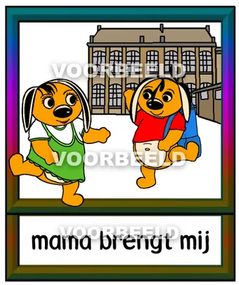 Mama brengt mij