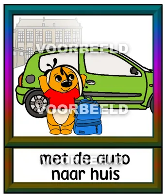 Met de auto naar huis2