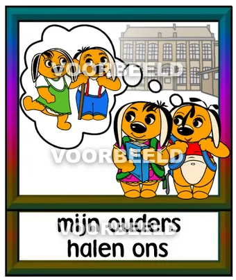 Mijn ouders halen ons