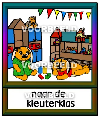 Naar de kleuterklas
