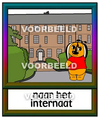 Naar het internaat