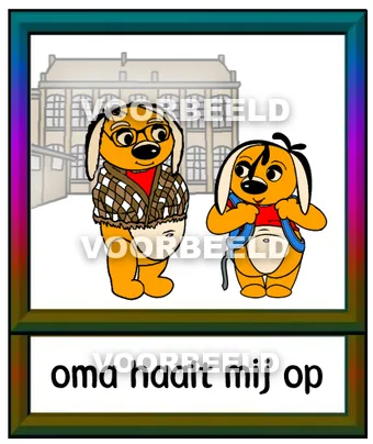 Oma haalt mij op