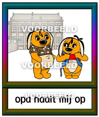 Opa haalt mij op