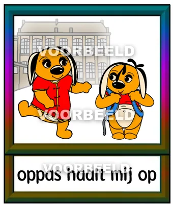 Oppas haalt mij op