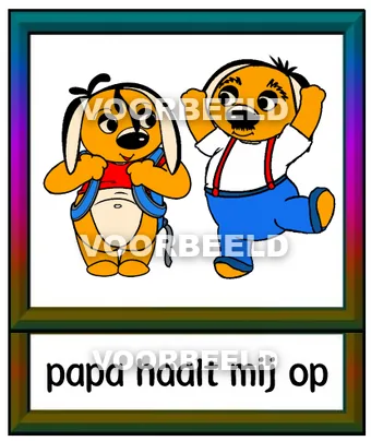 Papa haalt mij op