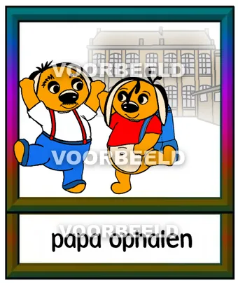 Papa ophalen