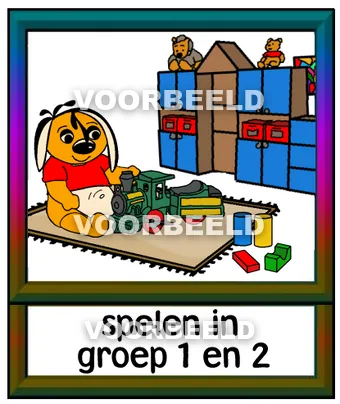 Spelen in groep1en2