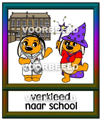 Verkleed naar school
