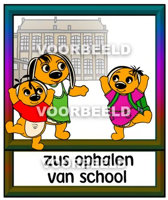 Zus ophalen van school