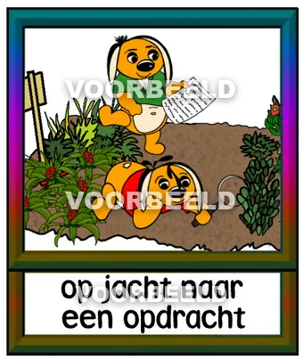 Op jacht naar een opdracht