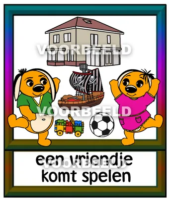 Een vriendje komt spelen2
