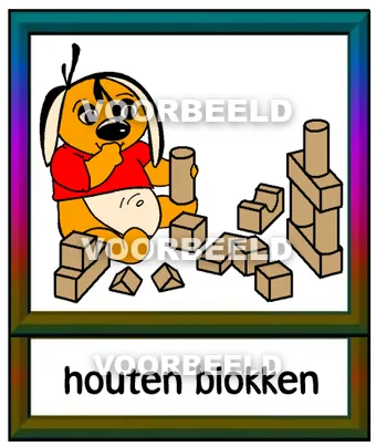 Houten blokken
