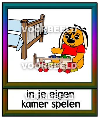 In je eigen kamer spelen