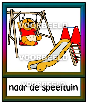 Naar de speeltuin