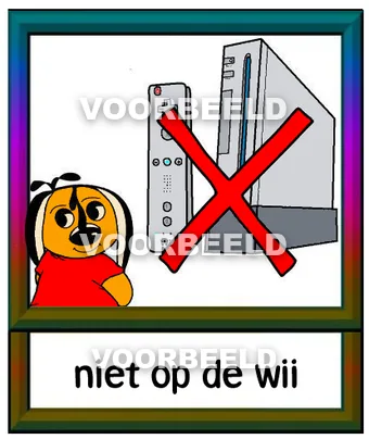 Niet op de wii