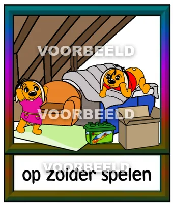 Op zolder spelen