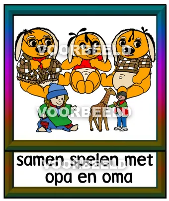 Samen spelen met oma en opa