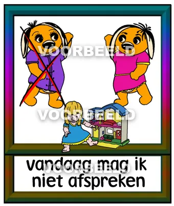 Vandaag mag ik niet afspreken3