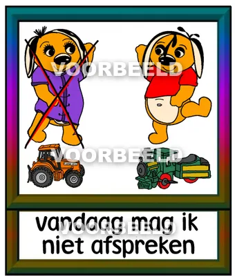 Vandaag mag ik niet afspreken4