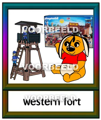 Western fort