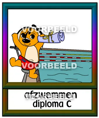 Afzwemmen diploma c