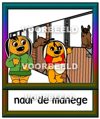 Naar de manege