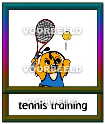 Tennis training