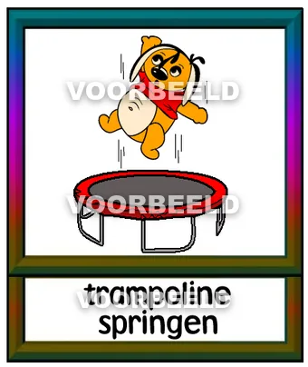 Trampoline springen